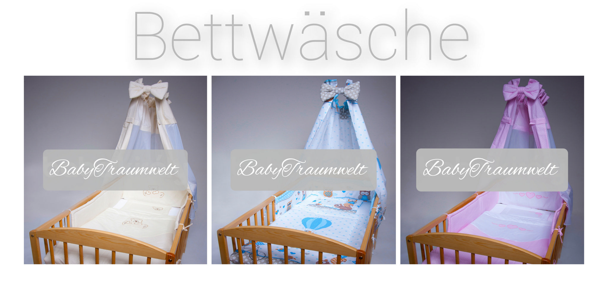 Bettwäschen 4 Teilig