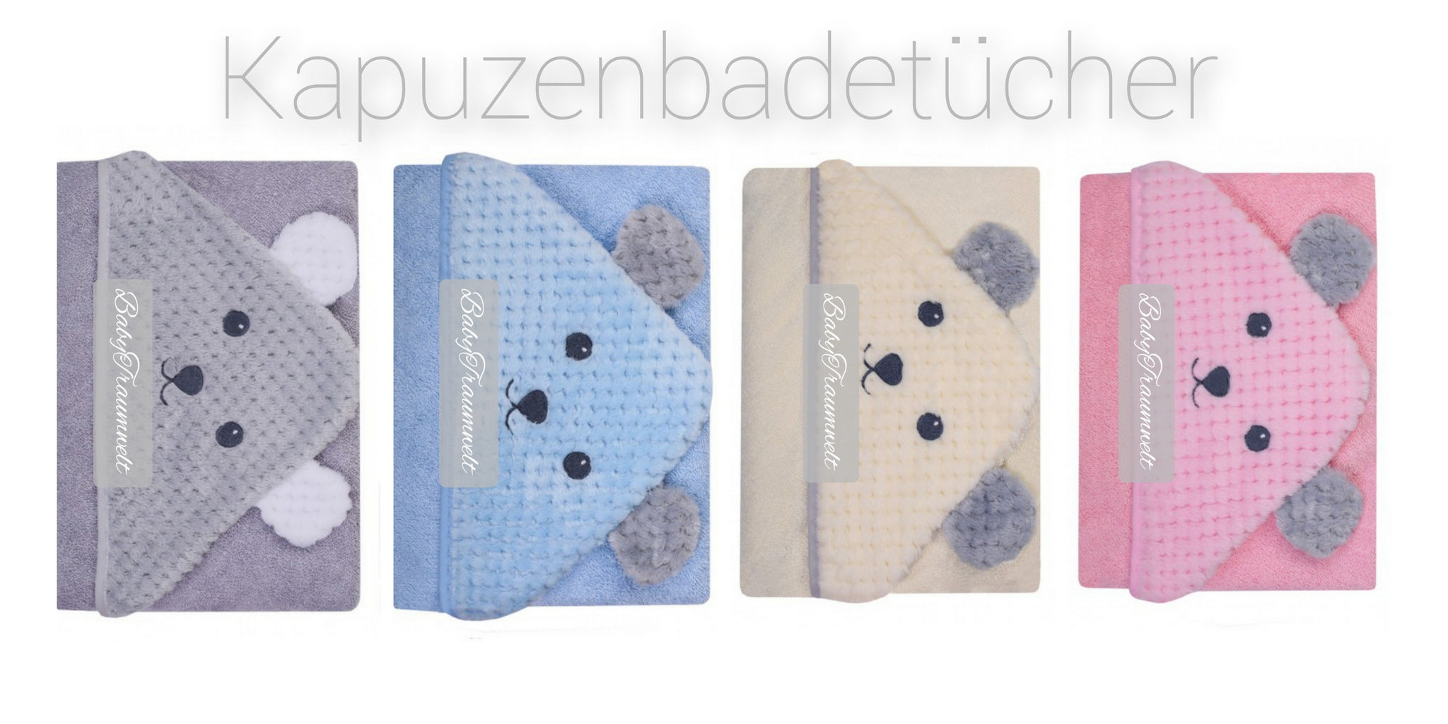 Kapuzenbadetücher